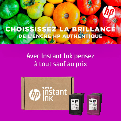 HP 302 - F6U65AE - 1 x Yellow,1 x Cyan,1 x Magenta - Ink cartridge - Blister - For Officejet 3830