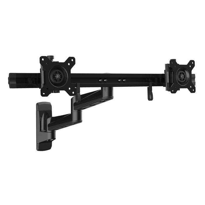 Best Value StarTech.com ARMDUALWALL Wall Mount Dual Monitor Arm, Articulating, Adjustable, VESA Mount, Dual Monitor Wall Mount, Computer Monitor Wall Mount