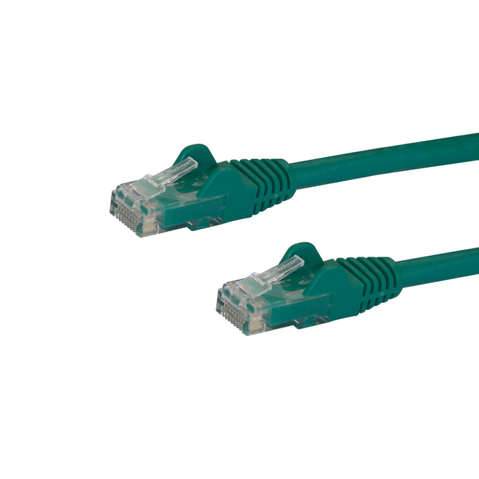 Best Value StarTech.com N6PATC1MGN Cat6 Patch Cable with Snagless RJ45 Connectors - 1m, Green