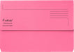 Best Value Exacompta Forever Document Wallets, 290 gsm, Foolscap - Pink, Pack of 25