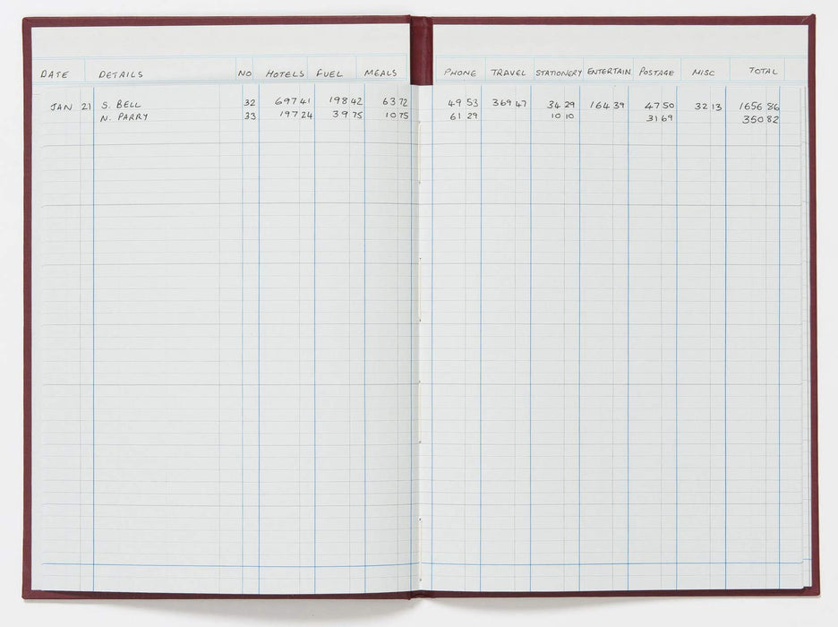 Best Value Exacompta Guildhall Headliner Account Book, 298 x 203 mm, 10 Cash Column, 80 Pages