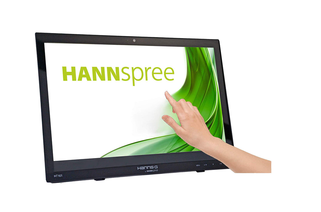 Best Value HANNspree HT161HNB 15.6-Inch Multi-Touch Screen HDMI Hard Glass Monitor - Black