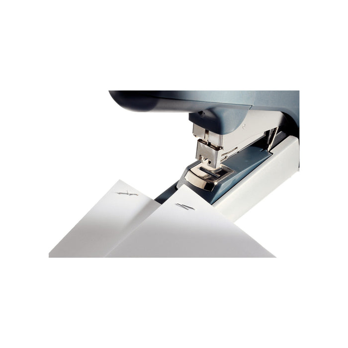 Best Value Leitz Heavy Duty Stapler, 60 Sheet Capacity, Ergonomic Metal Body, Includes Staples, Flat Clinch 55520084 - Silver