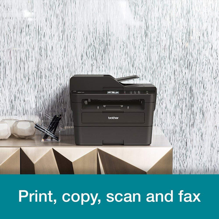 Best Value Brother MFC-L2730DW A4 Mono Laser Printer, Wireless and PC Connected, Print, Copy, Scan, Fax and 2 Sided Printing