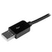 Best Value StarTech.com USBLT3MB 3 m (10 ft) Long Black Apple 8-Pin Lightning Connector to USB Cable for iPhone/iPod/iPad, Charge and Sync Cable