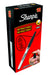 Best Value Sharpie Retractable Permanent Marker Fine Tip - Black (Box of 12)