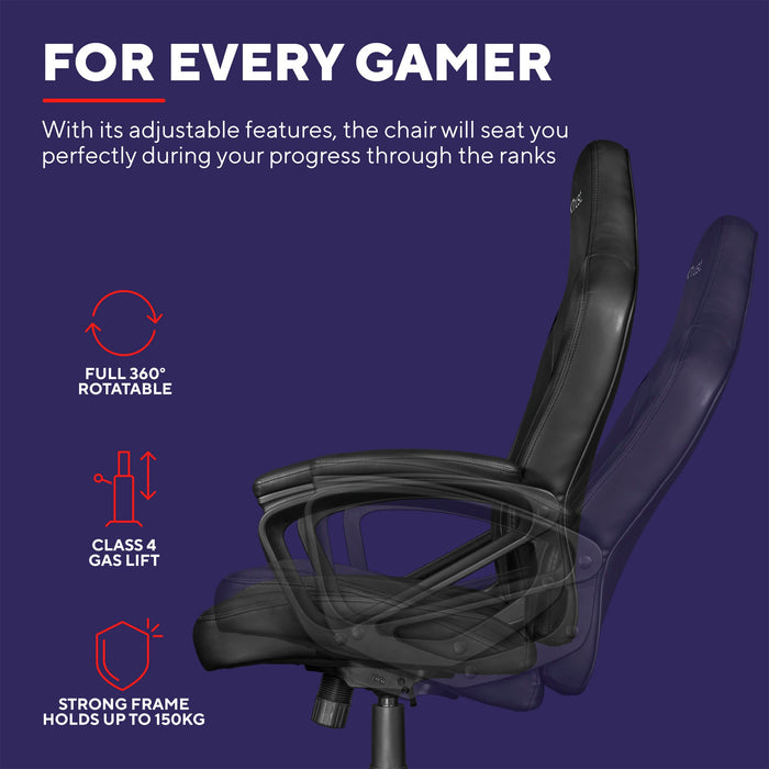 Trust GXT1701 RYON Universal Gaming Chair Black