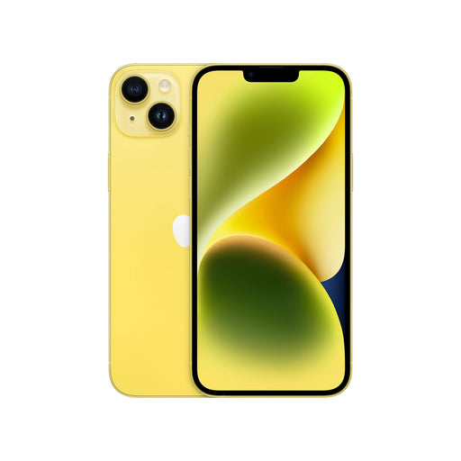 Apple iPhone 14 Plus - 5G smartphone - dual-SIM / Internal Memory 512 GB - OLED display - 6.7" - 2778 x 1284 pixels - 2x rear cameras 12 MP, 12 MP - front camera 12 MP - yellow