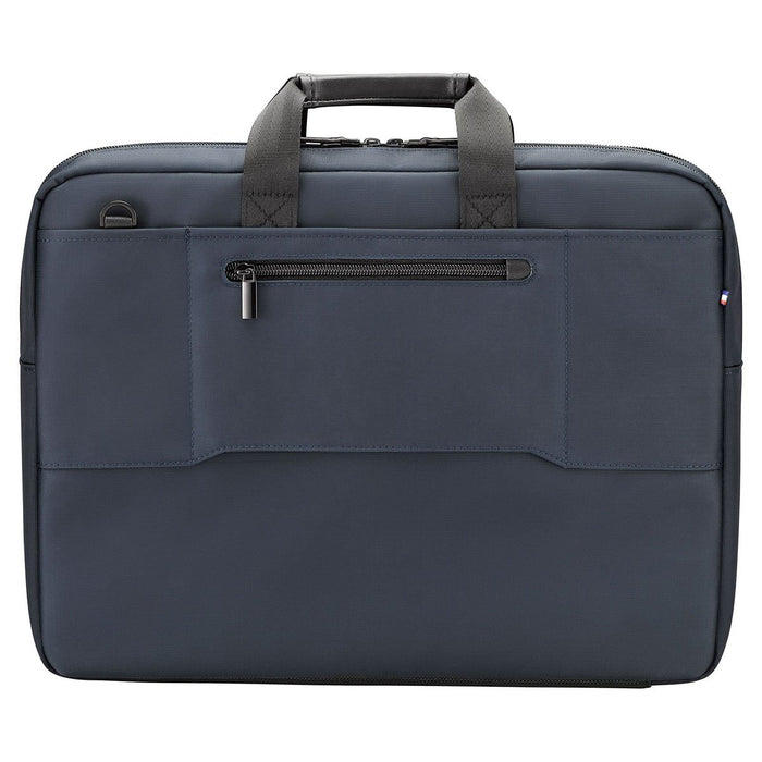 Mobilis 14 to 16 Inch 25 Percent Recycled Executive 3 Twice Briefcase Blue