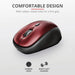 Trust Yvi 1600 DPI Wireless Optical Mouse Red