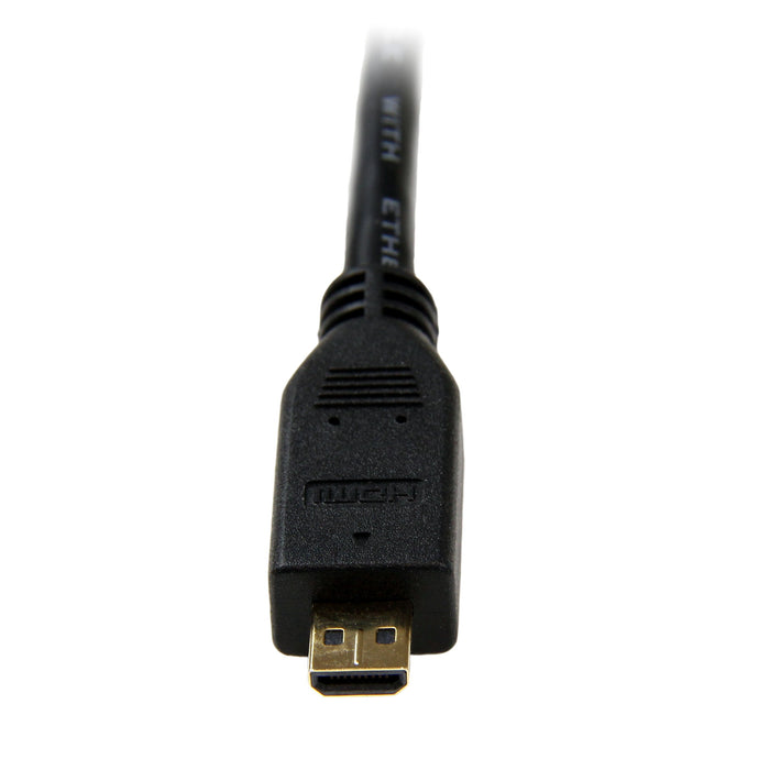 Best Value StarTech.com HDADMM1M 1 m High Speed HDMI Cable with Ethernet, HDMI to HDMI Micro - M/M