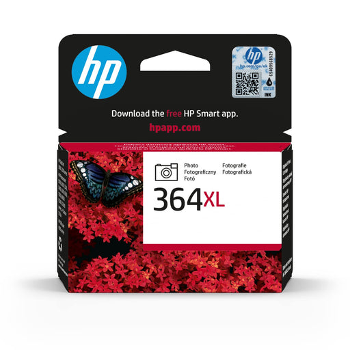 HP 364 - Yellow - original - blister - ink cartridge - for Deskjet 35XX, Photosmart 55XX, 55XX B111, 65XX, 65XX B211, 7510 C311, B110, Wireless B110