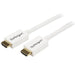 Best Value StarTech.com 5m 16 ft White CL3 In-wall High Speed HDMI Cable - Ultra HD 4k x 2k HDMI Cable - HDMI to HDMI M/M - Audio/Video, Gold-Plated (HD3MM5MW)