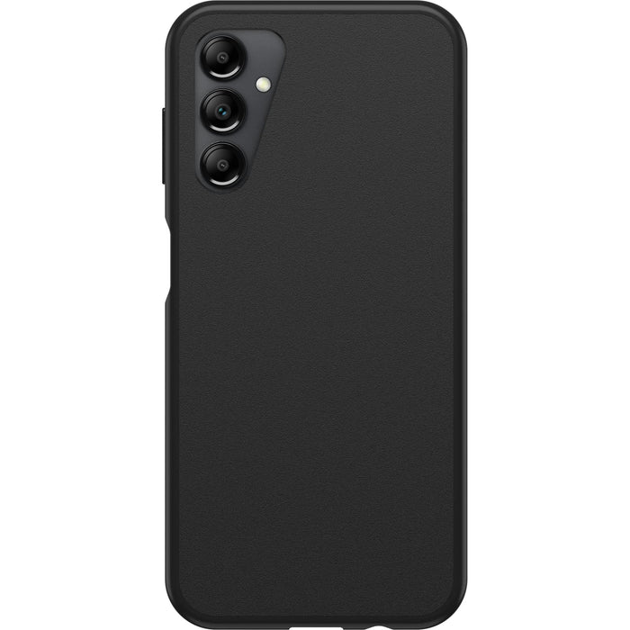 OtterBox React Series - Back cover for mobile phone - antimicrobial - polycarbonate, thermoplastic elastomer (TPE) - black - for Samsung Galaxy A14 5G