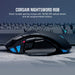 Best Value Corsair Nightsword RGB, Tunable FPS/MOBA Optical Gaming Mouse (18000 DPI Optical Sensor, Weight System, 10 Programmable Buttons, RGB Multi-Colour Backlighting) - Black