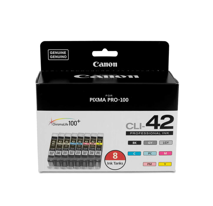 Best Value Canon 6384B010-Black Ink Cartridge, Blue, Pink, Grey, Yellow