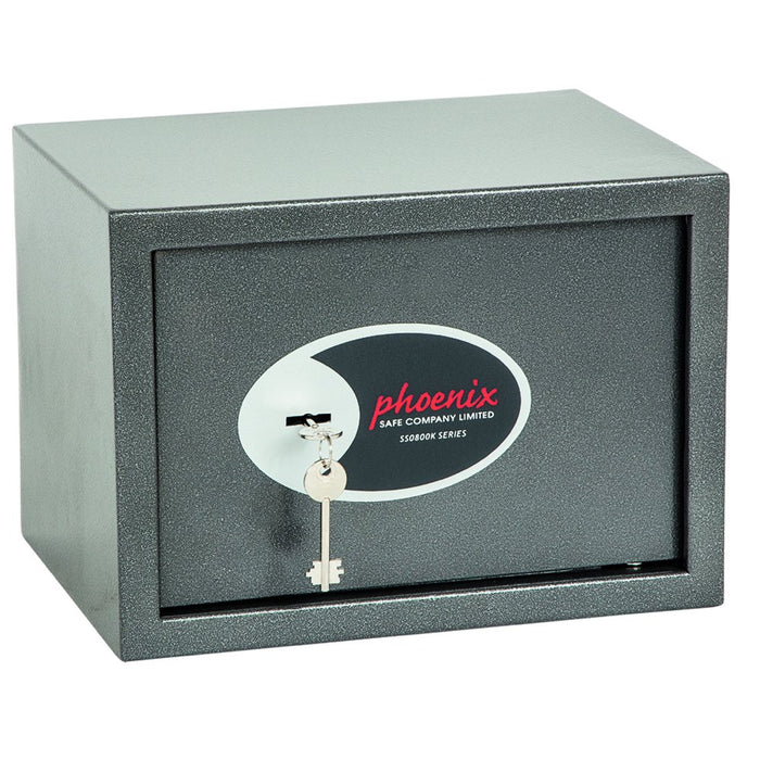 Best Value Phoenix Vela Home Office Security Safe with Key Lock (Small)