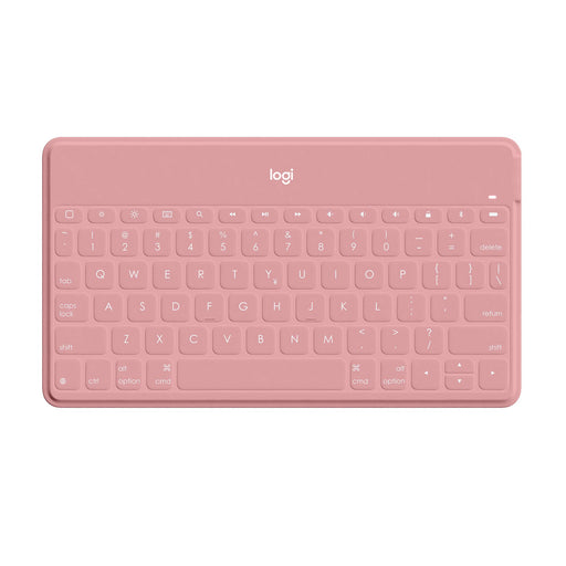 Logitech Keys-To-Go - Keyboard - Bluetooth - QWERTY - Dutch/English - blush pink - for Apple iPad/iPhone/TV