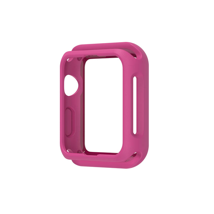 OtterBox EXO EDGE - Bumper for smart watch - polycarbonate, TPE - beet juice pink - for Apple Watch (42 mm)