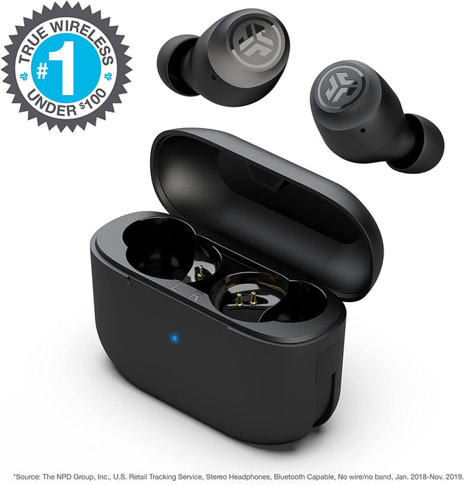 JLab Go Air Pop True Wireless Earbuds - Black