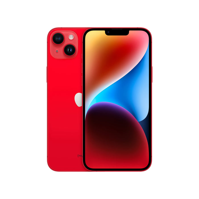 Apple iPhone 14 Plus - (PRODUCT) RED - 5G smartphone - dual-SIM / Internal Memory 512 GB - OLED display - 6.7" - 2778 x 1284 pixels - 2x rear cameras 12 MP, 12 MP - front camera 12 MP - red