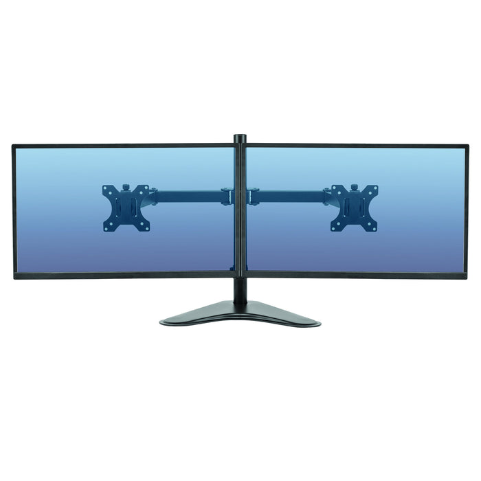 Best Value Fellowes Professional Series Free Standing Dual Horizontal Monitor Arm with Tilt Pan/Rotate Functions