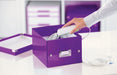 Best Value Leitz A4 Storage Box, Click and Store Range 60440062 - Medium, Purple