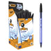 Best Value BIC 921263 Cristal Soft Ballpoint Pens Non-Retractable Black Box of 50