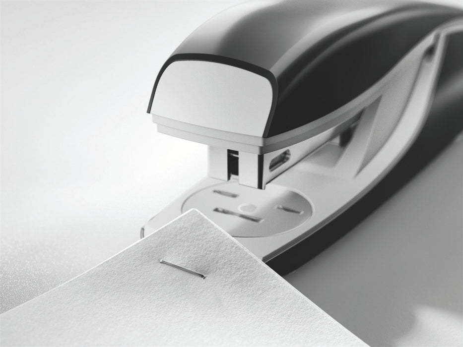 Best Value Leitz Stapler, 30 Sheet Capacity, Ergonomic Metal Body, Includes Staples, Style Range, 55620004 - Arctic White