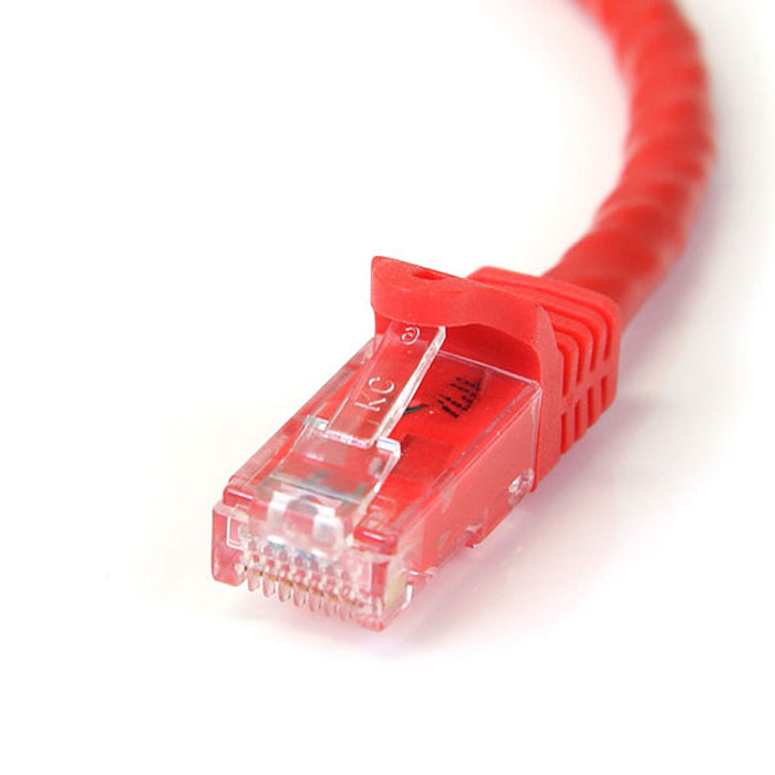 Best Value StarTech.com 75 ft Cat6 Patch Cable with Snagless RJ45 Connectors - Red - Cat 6 Ethernet Patch Cable - 75ft UTP Cat6 Patch Cord (N6PATCH75RD)