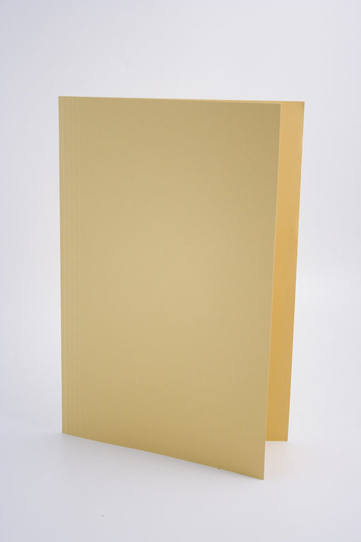 Best Value Exacompta Guildhall Square Cut Folders, 290 gsm, 349 x 242 mm - Buff, Pack of 100