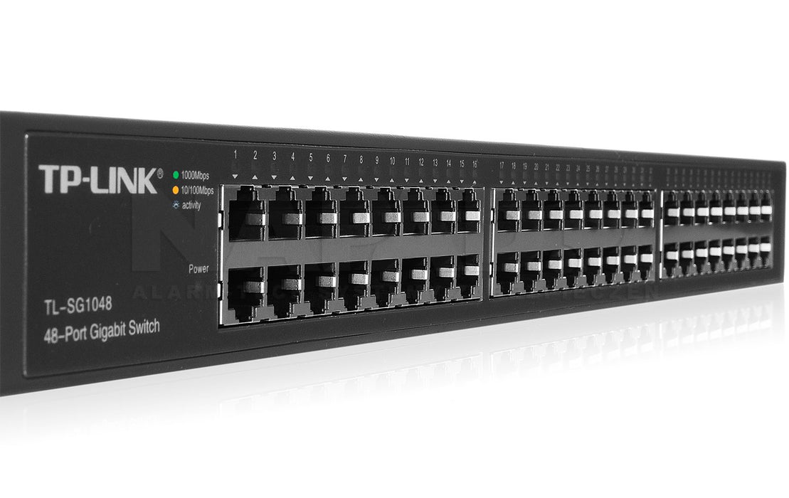 Best Value TP-Link TL-SG1048 48-Port Unmanaged Gigabit Ethernet Switch, Steel Case, 19-inch Rack-Mount, Lifetime Warranty