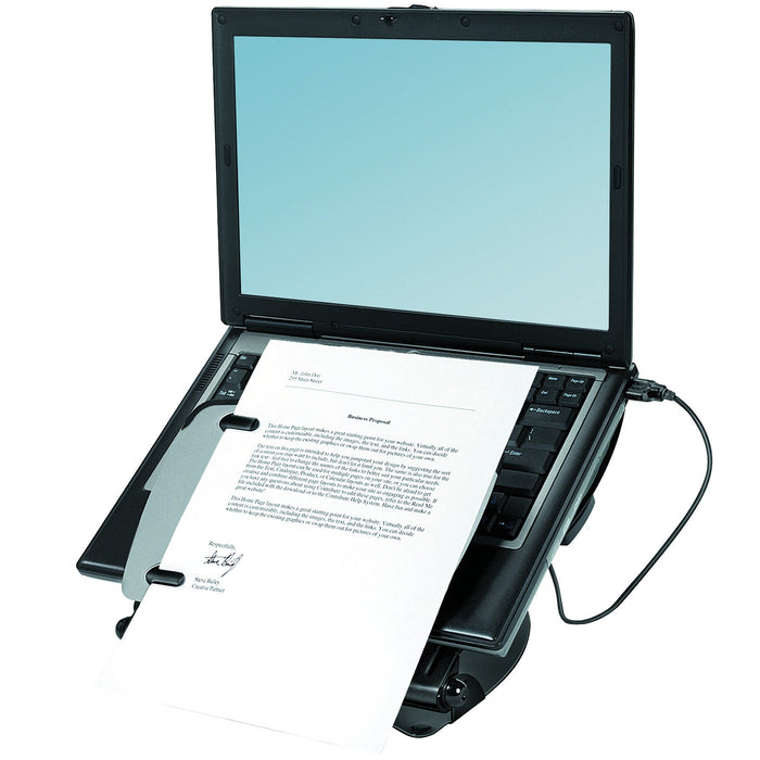 Best Value Fellowes Professional Series Laptop Workstation with 4-Port 2.0 USB Hub