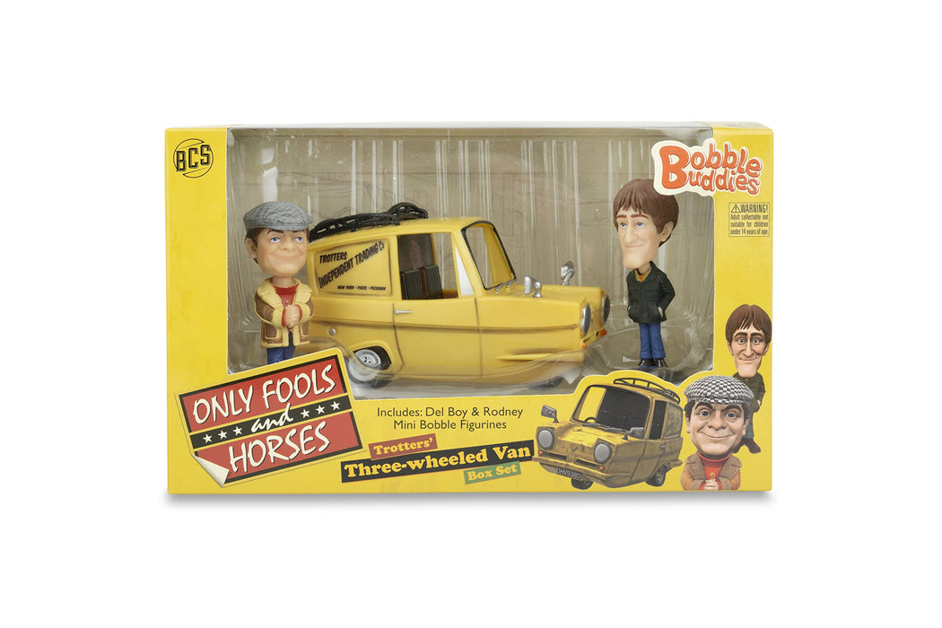 Bobble Buddies  - Only Fools & Horses Box Set With Three Wheeled Regal Van (N/T)