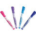 Best Value BIC Velleda Pocket Whiteboard Pens - Assorted Colours, Wallet of 4