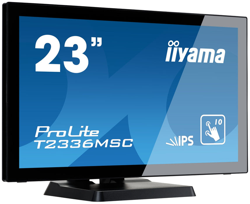 Best Value iiyama T2336MSC-B2 23" ProLite HD Multi Touch IPS LED Monitor - Black