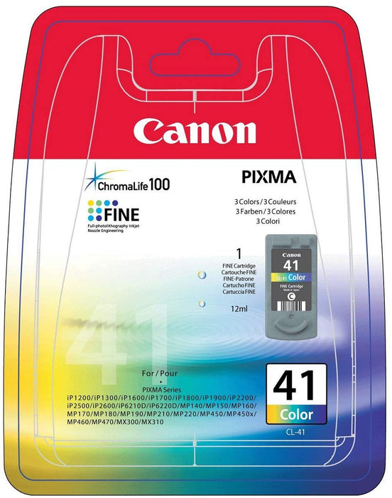 Best Value Canon No 41 Colour Ink Cartridge (CL-41, CL41)