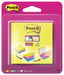 Best Value Post-It 76 x 76 mm Super Multi Sticky Notes - Blue/Neon/Green/Yellow/Pink