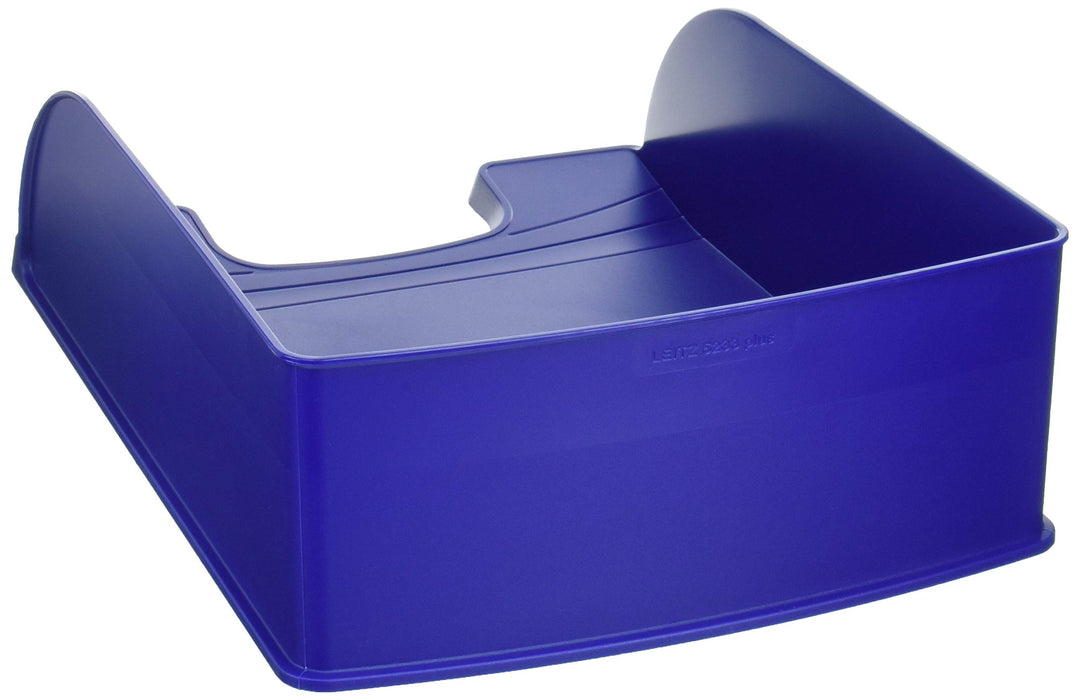 Leitz Plus Letter Tray 5233 Jumbo A4 Blue 25.5 x 35.7 x 10.3 cm