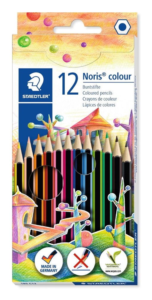 Best Value Noris colour 185 C12 Colouring Pencil - Assorted