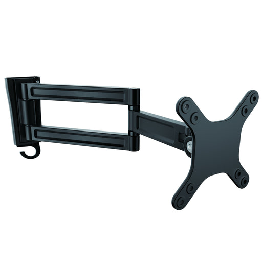 Best Value StarTech.com Monitor Wall Mount - Dual Swivel - Supports 13?? to 34?? Monitors - VESA Monitor / TV Wall Mount - Wall Mount Swivel Monitor Arm - Black (ARMWALLDS)