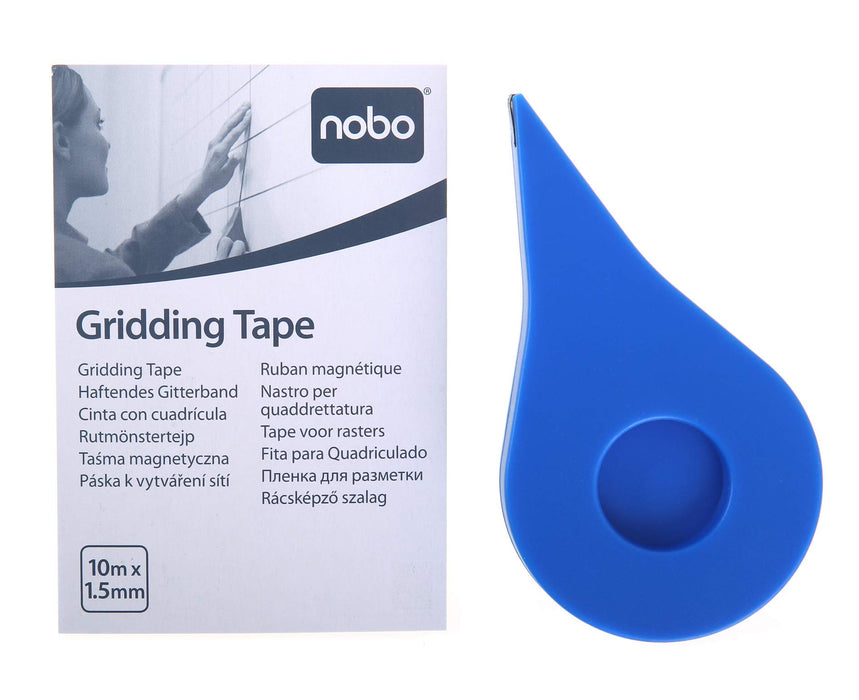 Best Value Nobo Self-Adhesive Gridding Tape, 1.5 mm x 10 m, Black, 1901120