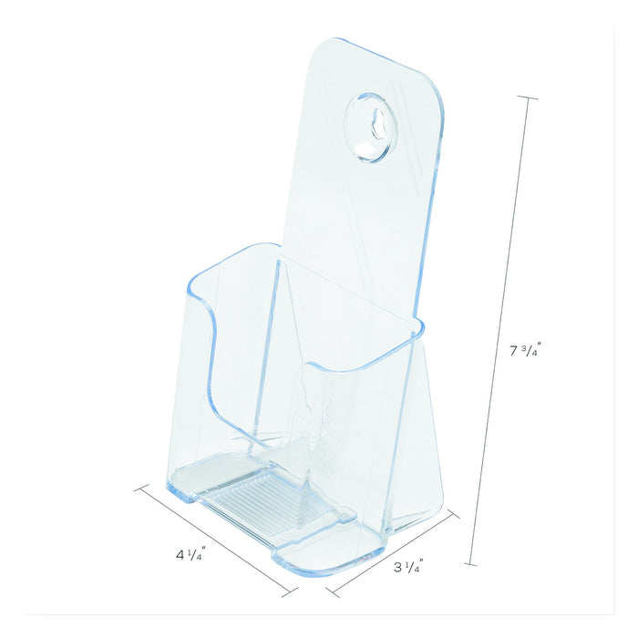 Best Value Deflecto 01912X Standard Literature Holder Rigid 1/3xA4 - Clear