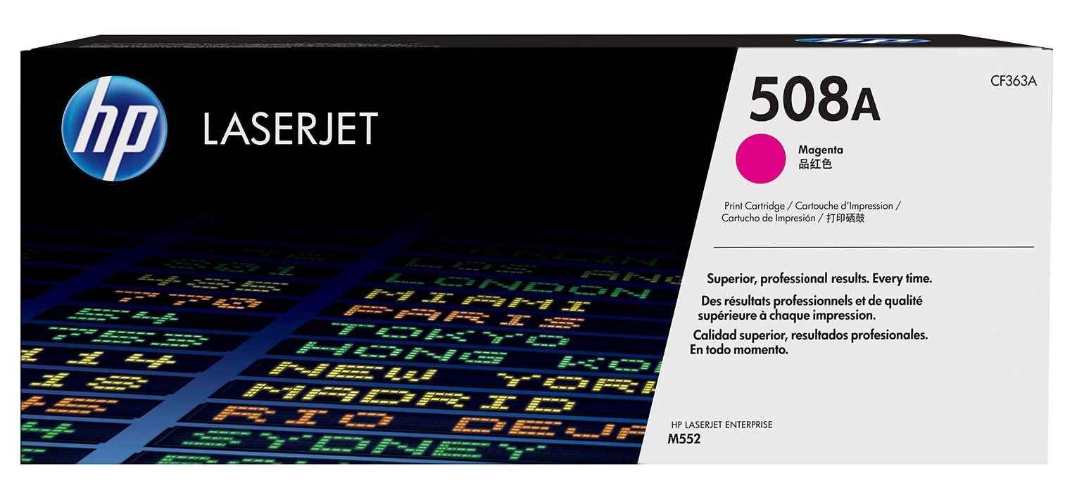 Best Value HP CF363A 508A Original LaserJet Toner Cartridge, Magenta, Pack of 1