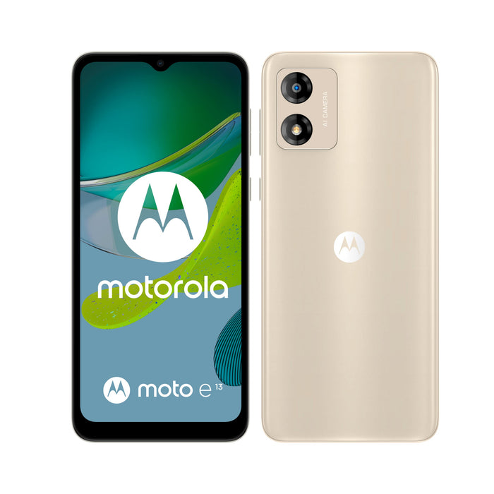 MOTOROLA E13 Creamy White