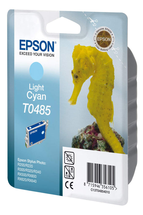 Best Value Epson Inkjet Cartridge Page Life 400pp Light Cyan Ref T048540