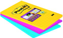 Best Value Post-it 696050 Super Sticky Note Pad, Lined Rio Colour Collection, 101 x 152 mm (3 Pads, 90 sheets per pad)