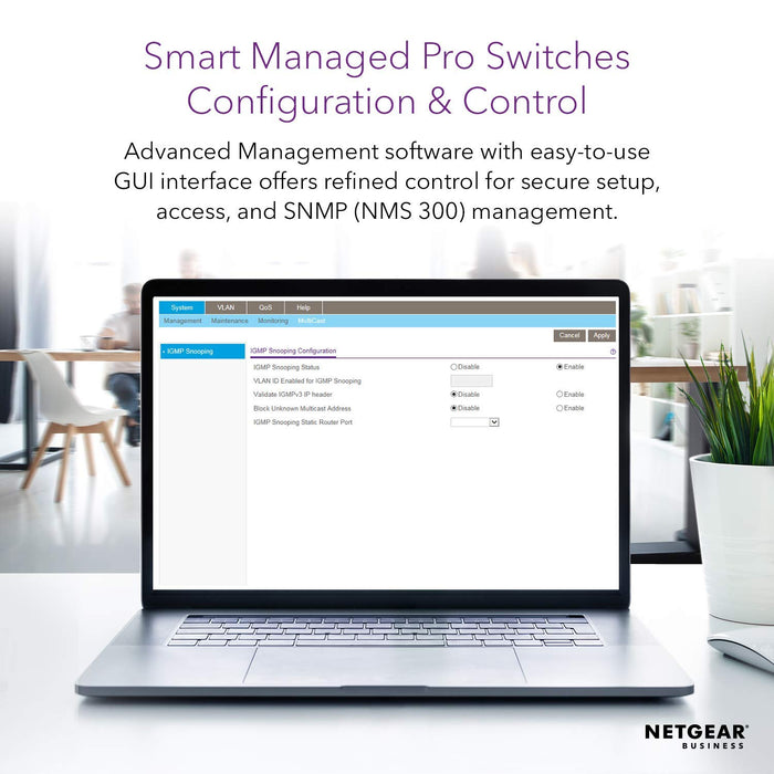 Best Value NETGEAR 10-Port Gigabit Ethernet Smart Managed Pro PoE Switch (GS510TLP) - with 8 x PoE+ @ 75W, 2 x 1G SFP, Desktop/Rackmount, and ProSAFE Lifetime Protection