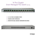 Best Value NETGEAR 16-Port Gigabit Ethernet Smart Managed Plus Network Switch, Hub, Internet Splitter (GS116E) - Desktop, and ProSAFE Lifetime Protection