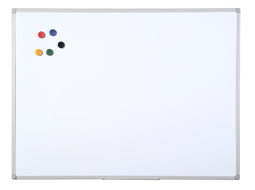 Best Value Bi-Office Maya Dry Wipe Plastic Frame Double Sided (Non-Magnetic) Whiteboard 180x120cm